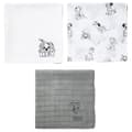 Miniatyrbild 3 av 4: DISNEY 101 Dalmatiner Set med 3 swaddles - 60 x 60 cm