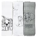 Miniatyrbild 1 av 4: DISNEY 101 Dalmatiner Set med 3 swaddles - 60 x 60 cm