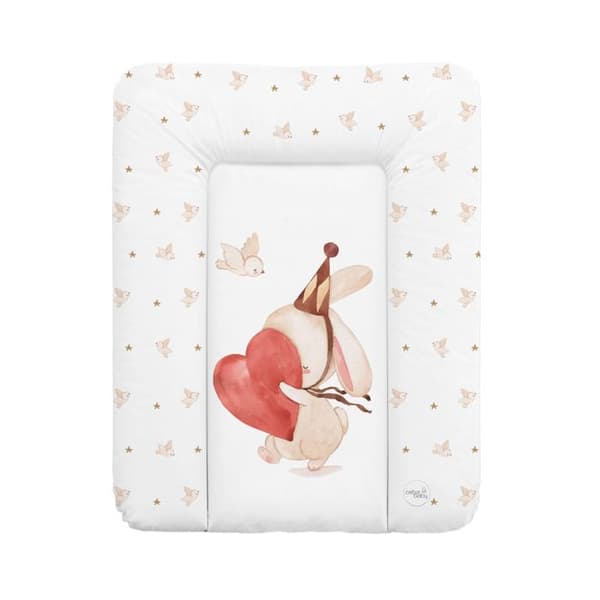 Ceba Baby Tjock blöjmatta tvättbar - Pierrot, 50x70 cm - Certifierad Öko-Tex, Vattentät