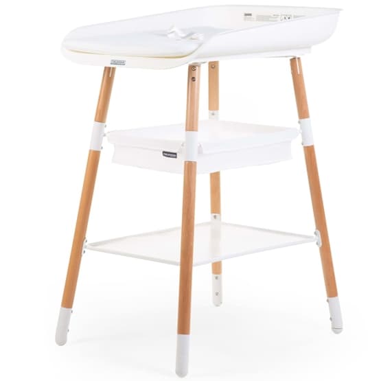 Childhome Skötbord Evolux Vit Naturlig