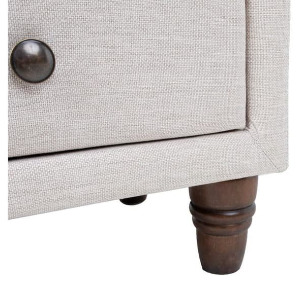 Natbord EMILIA lys beige