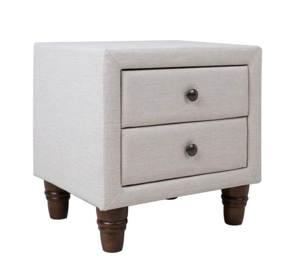 Natbord EMILIA lys beige