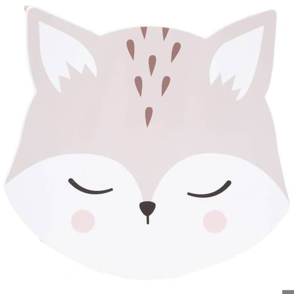 "Fox" barnbord - vit - trä - Flerfärgad - Atmosphera inredningsarkitekt