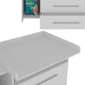 Miniatyrbild 6 av 6: Oskar Store Paula skötbord, Vit, 110 x 93,5 cm med skötbord