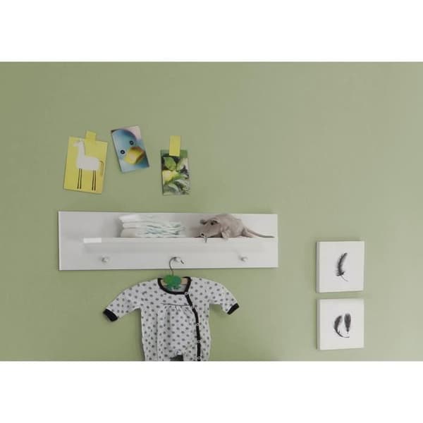 trendteam smart living 1553-680-01 Baby Room Creation Olivia Hylla Vit, BxHxD 75x20x15 cm