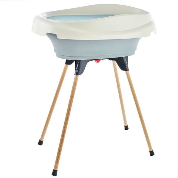 Skötbord och badkarspaket - THERMOBABY - VASCO - Charm Grey - 2 i 1