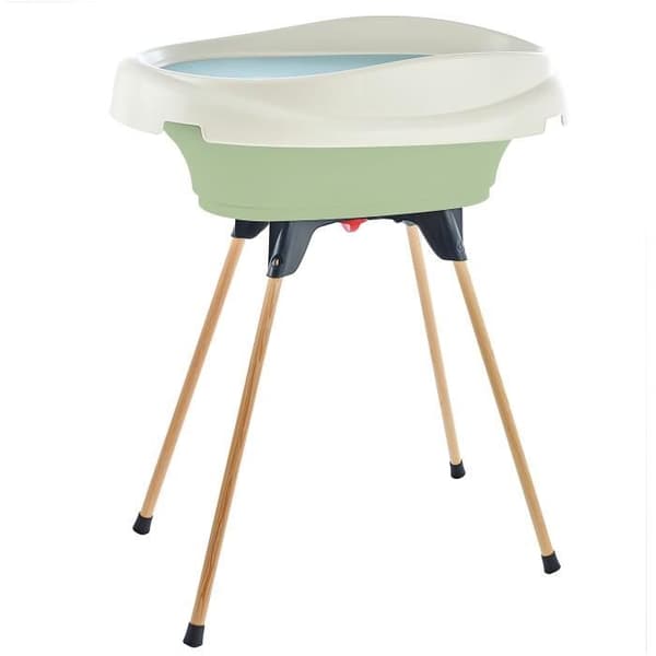 Skötbord och badkarspaket - THERMOBABY - VASCO - Celadon Green - 2 i 1
