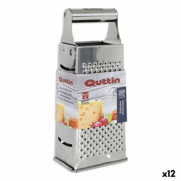 Firkantet multifunktionelt rivejern Quttin 53540 (22 x 9,5 x 7 cm) 22 x 9,5 x 7 cm (12 enheder)