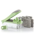 Miniatyrbillede 9 af 10: 7 i 1 grøntsags skærer, rivejern og mandolin med opskrifter og tilbehør Choppie Expert InnovaGoods