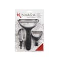 Miniatyrbild 3 av 4: Skalare Kinvara KT190129 Rostfritt stål polypropen ABS Bytbara huvuden 3 Delar (24 antal)