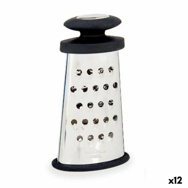 Rivjärn Kinvara KT1210376 Svart Silvrig Rostfritt stål TPR 9 x 15,5 x 4,2 cm (12 antal)