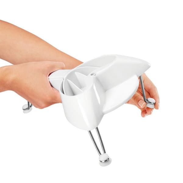 Raastin Metaltex Jalat Valkoinen Ruostumaton teräs (Ø 24 cm)