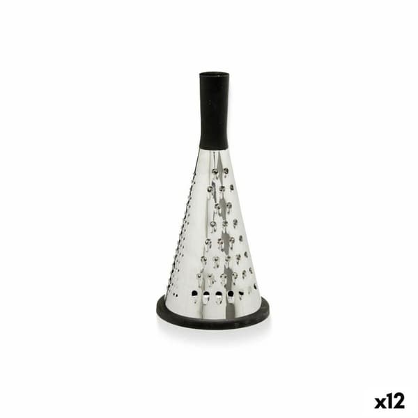 Raastin Kinvara KT224145PA Musta Hopeinen Ruostumaton teräs ABS TPR 11,5 x 24,5 x 11,5 cm (12 osaa)