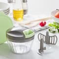 Pikkukuva 3 / 9: Manuaalinen minikasvisleikkuri vetonarulla Spinop InnovaGoods