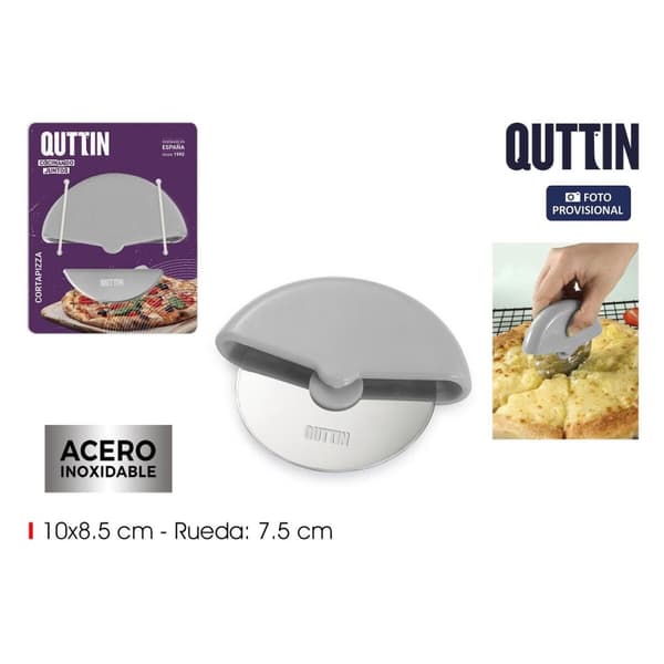 Pizza-cutter Quttin Stål 10 x 8,5 cm (24 enheder)
