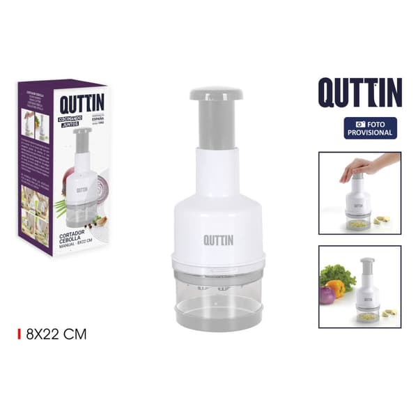 Kasvis Silppuri Quttin 8 x 8 x 22 cm (12 osaa)
