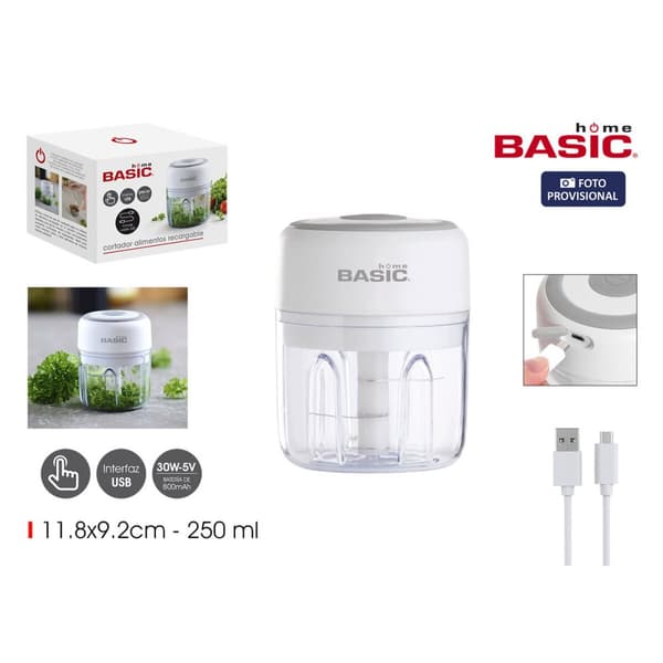 Grönsaksskärare Basic Home 250 ml 11,8 x 9,2 cm (8 antal)
