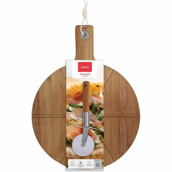 Pizzakniv Livoo Akaciaträ 30 x 45 cm