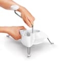 Pikkukuva 8 / 9: Raastin Metaltex Jalat Valkoinen Ruostumaton teräs (Ø 24 cm)