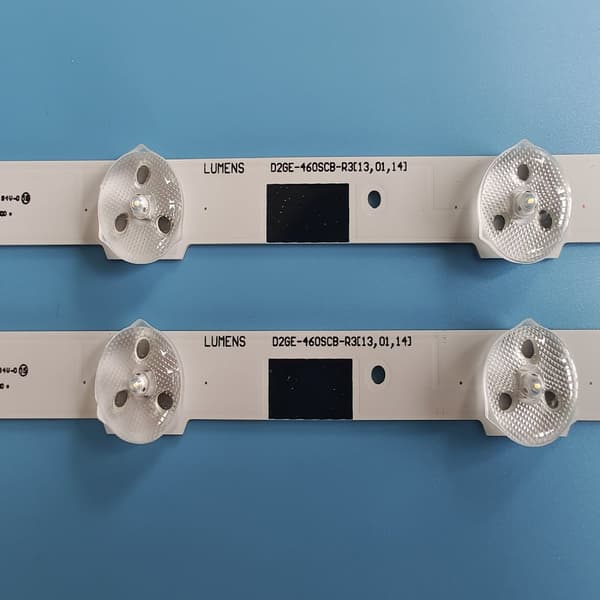 LED-nauhakitti, 16 kpl, yhteensopiva Samsung UN46F6800:n ja UN46F6400:n kanssa.
