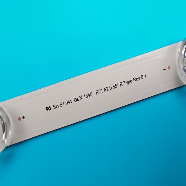 LED-nauha, yhteensopiva LG 55LN5758 ja 55LN6200 kanssa, POLA20-tekniikka