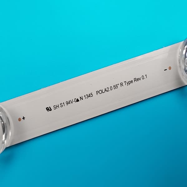 LED-strips, kompatibel med LG 55LN5758 og 55LN6200, POLA20-teknologi.