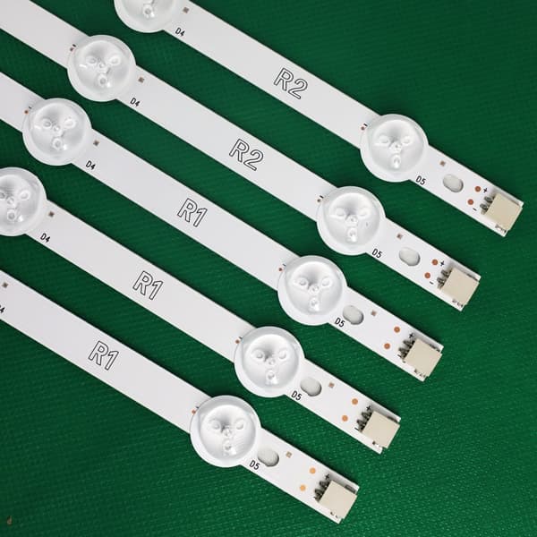 LED baggrundsbelysningsstrips, høj lysstyrke 700 nits, lang levetid over 100.000 timer, energieffektiv.