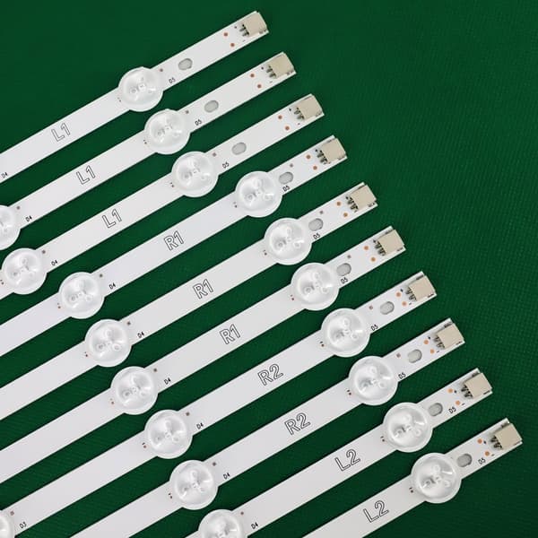 LED baggrundsbelysningsstrips, høj lysstyrke 700 nits, lang levetid over 100.000 timer, energieffektiv.