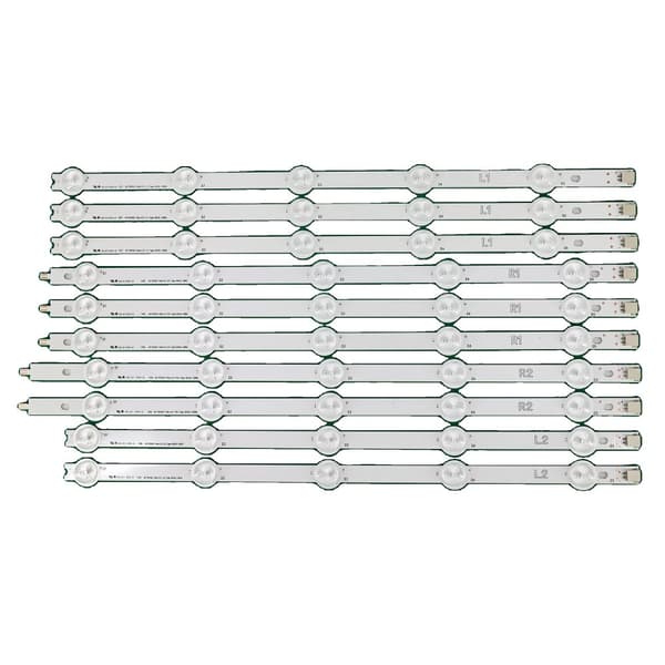 LED-bakgrundsbelysningsremsor, hög ljusstyrka 700 nits, lång livslängd över 100 000 timmar, energieffektiv.