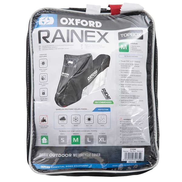Oxford Hjälmhållarskydd Rainex Svart S