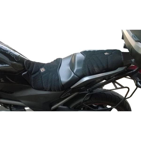 Tucano Urbano Motorcykelsadelskydd Svalt Och Bekvämt Sadelskydd Svart