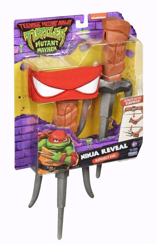 Turtles Mutant Mayhem Ninjautrustning Raphaels Sais
