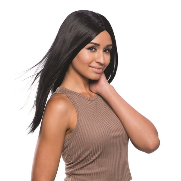 Bristol Novelty Womens/Ladies Luxury Long Wig Black One Size
