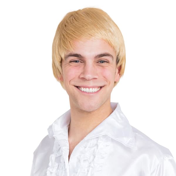 Bristol Novelty Paryk i 60'er-stil til mænd Blond One Size