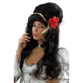 Miniatyrbilde 1 av 2: Bristol Novelty Womens/Ladies Curly Beehive With Rose Wig