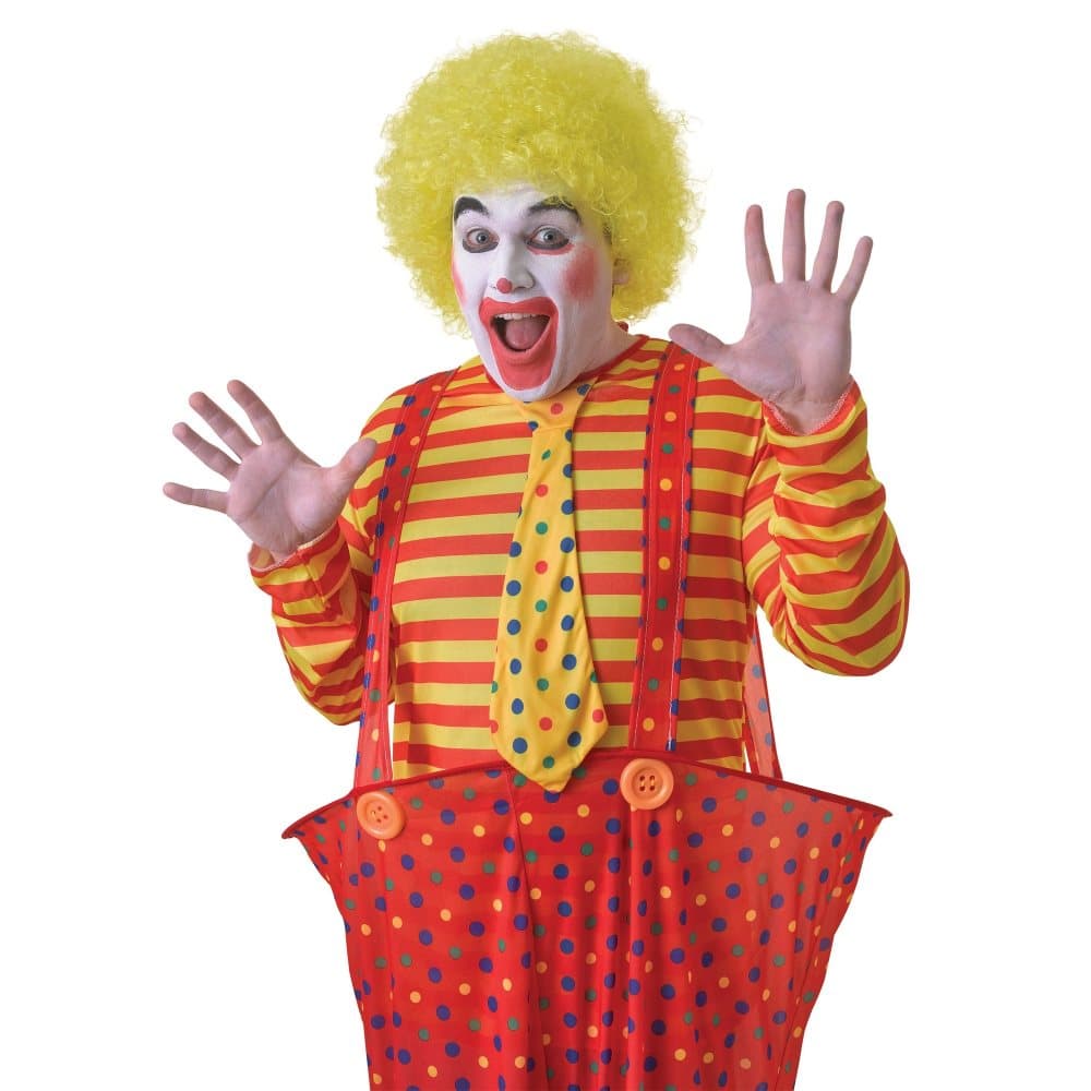 Bristol Novelty Unisex vuxen clown peruk