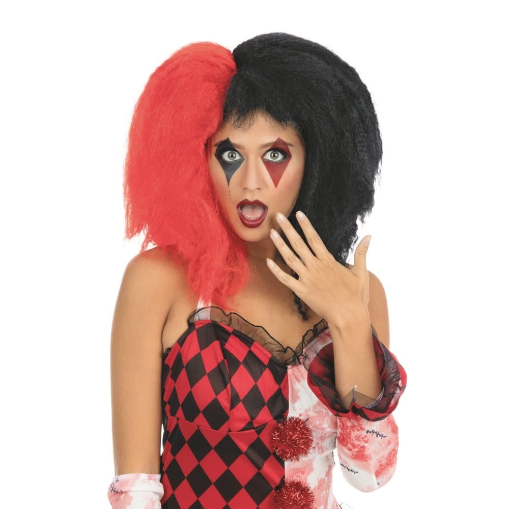 Bristol Novelty Kvinnor/Damer Crazy Girl Peruk