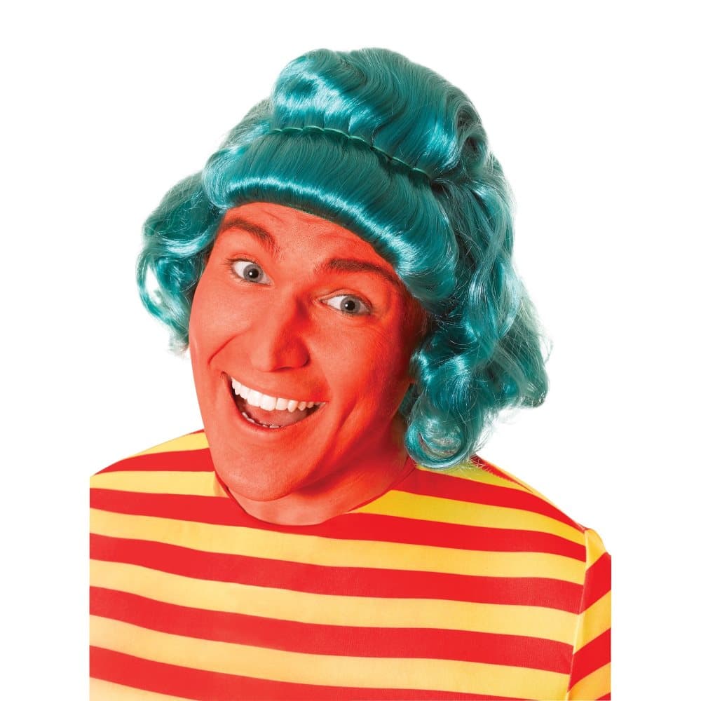 Bristol Novelty Unisex vågig Candy Peruk
