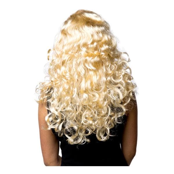 Blond Lång Jessica Peruk Maskerad Halloween