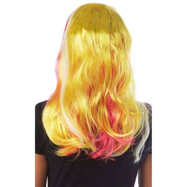 Bristol Novelty Unisex Adult Rainbow Wig