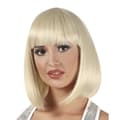 Miniatyrbild 1 av 2: Naturlig Bob Blond Kort Peruk