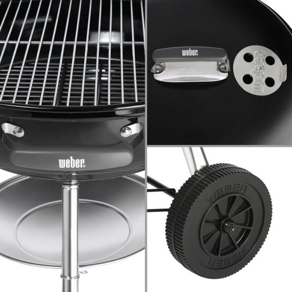 WEBER Kompakt kulgrill - Forkromet stål - Ø 57 cm