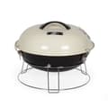 Miniatyrbillede 1 af 6: Bærbar kulgrill - LIVOO - DOC301 - ø34 cm - Kromgrill - Højde 18 cm - Håndtag - Sikkerhedslåse