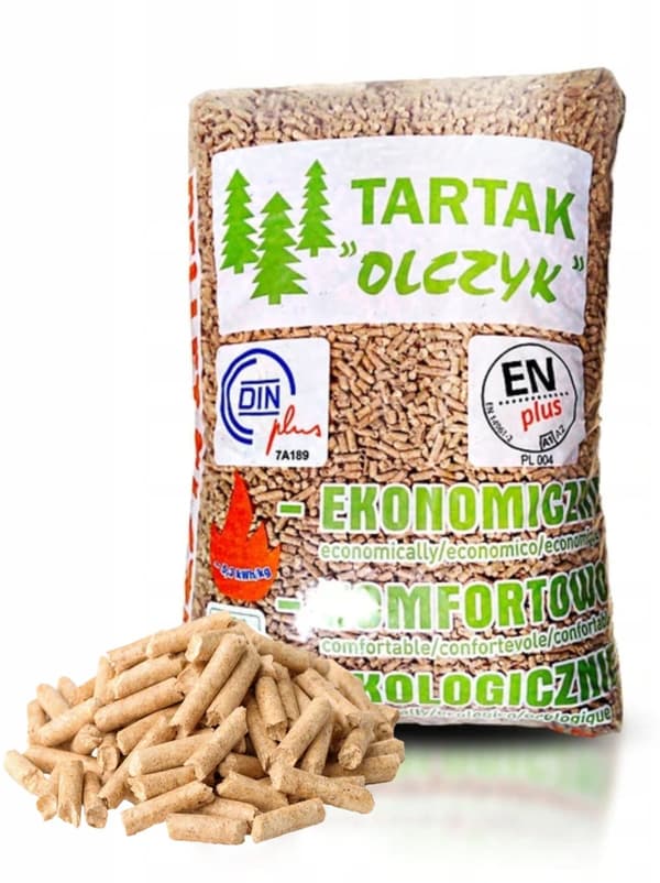 Olczyk träpellets 15 kg 6 mm