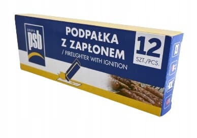Grilloptænding med tænding 12 stk.