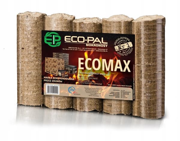 Pejsebriketter Ecomax 6 kg