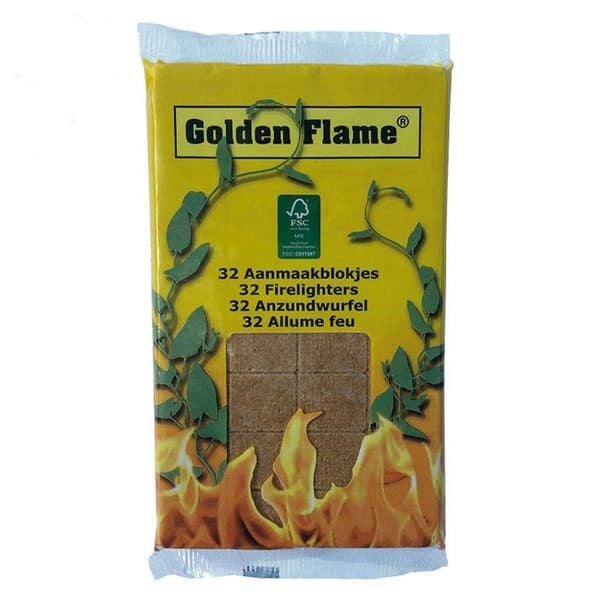 Golden Flame -sytyttimet ruskea 32 kpl