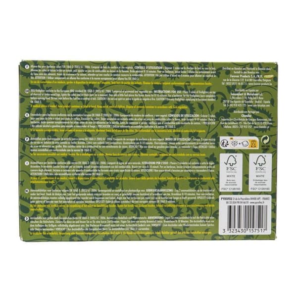 Eldstartkuber trä 100% naturligt 32 st