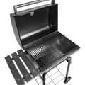 Miniatyrbillede 4 af 9: Grill med termometer og hjul - sort