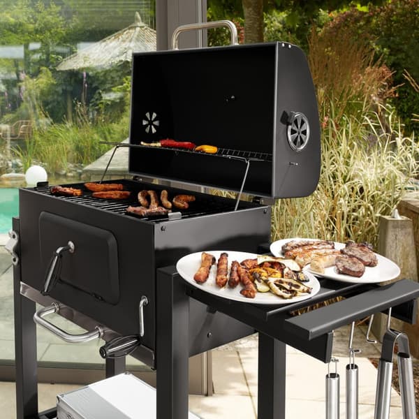 Trækulsgrill Florian - sort